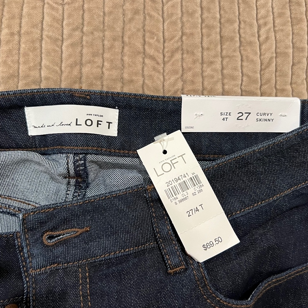 Loft Curvy skinny